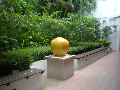 thai garden art