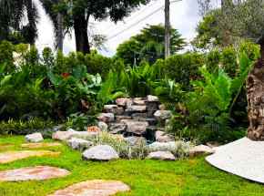 Rock Waterfall Pond Designs – an Amazing Features in any Thai Garden