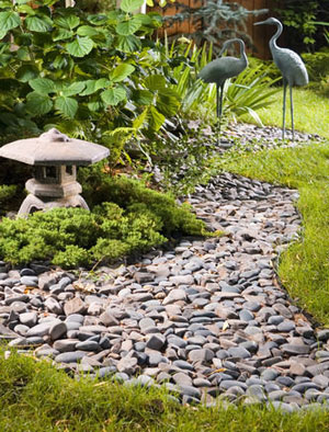 river pebble stream thailand