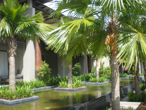 landscaping design thailand resort