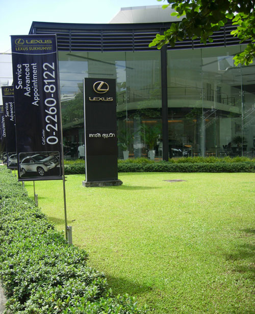 lexus landscape design sukhumvit tropical garden landscape design thailand