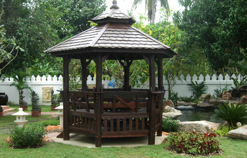 garden design sala gazebo thailand