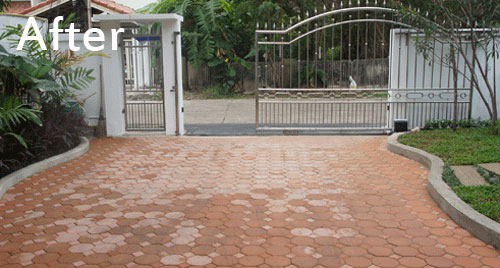 paver drive bangkok house