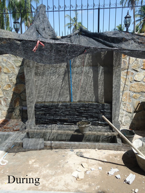 water features in tropical thailand waterwall feature thailand bangkok