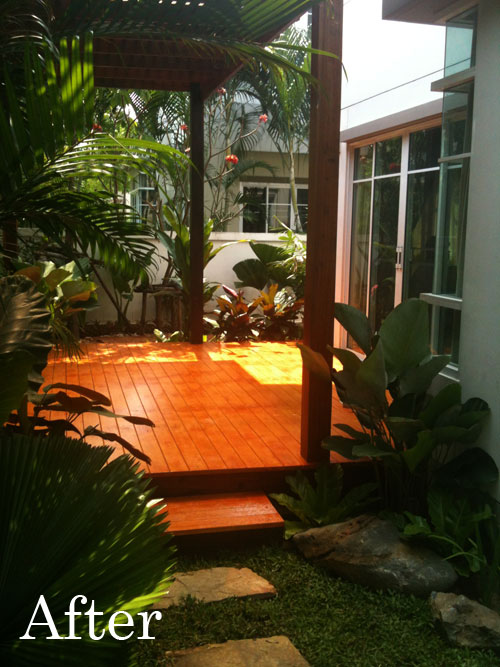 wooden decking bangkok