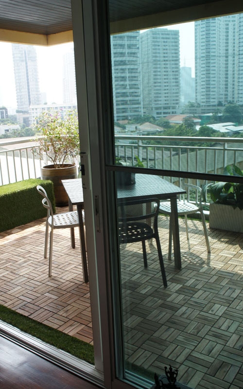 modern balcony thailand