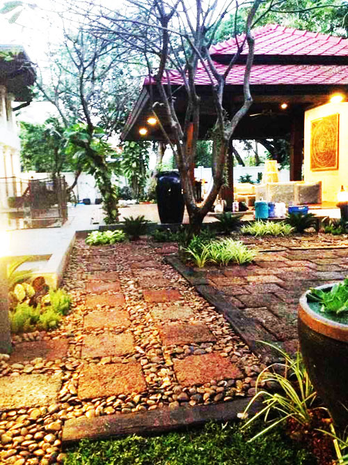 tropical bangkok garden design