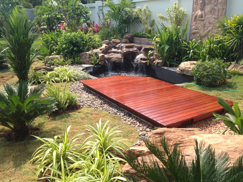 garden landscaping pranburi
