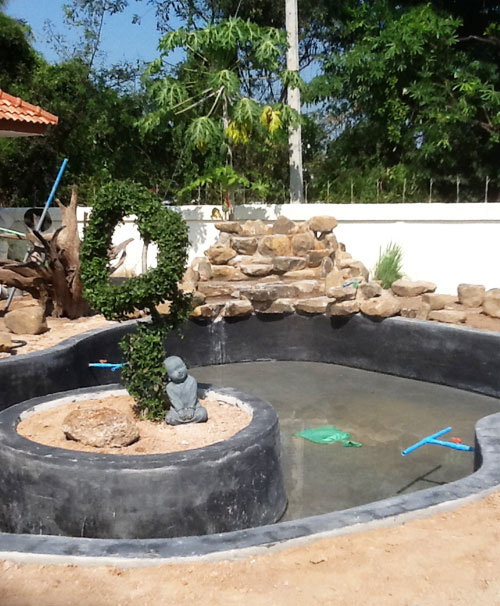 thai garden waterfall waterfalls thailand