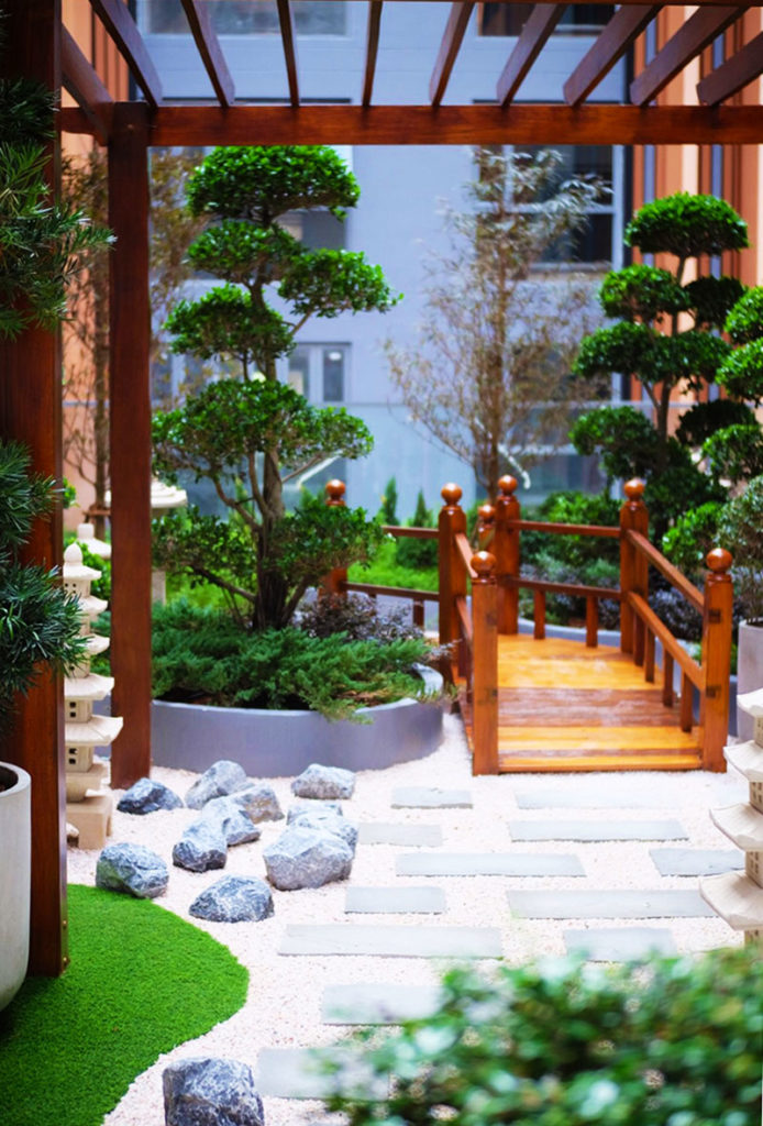 japanese courtyard garden pattaya - Thai Garden Design