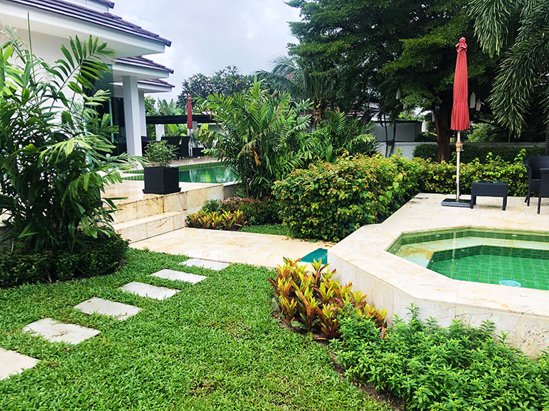 jacuzzi garden design thailand