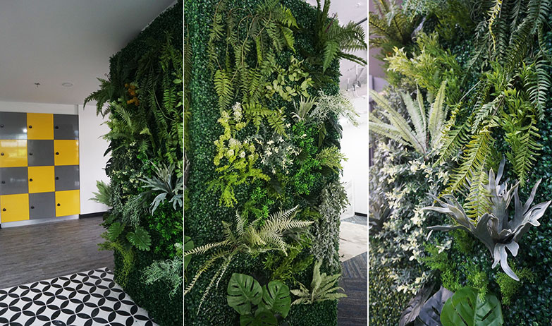 bangkok office design tropical plants