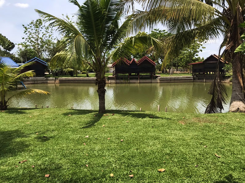 lake view landscaping thailand