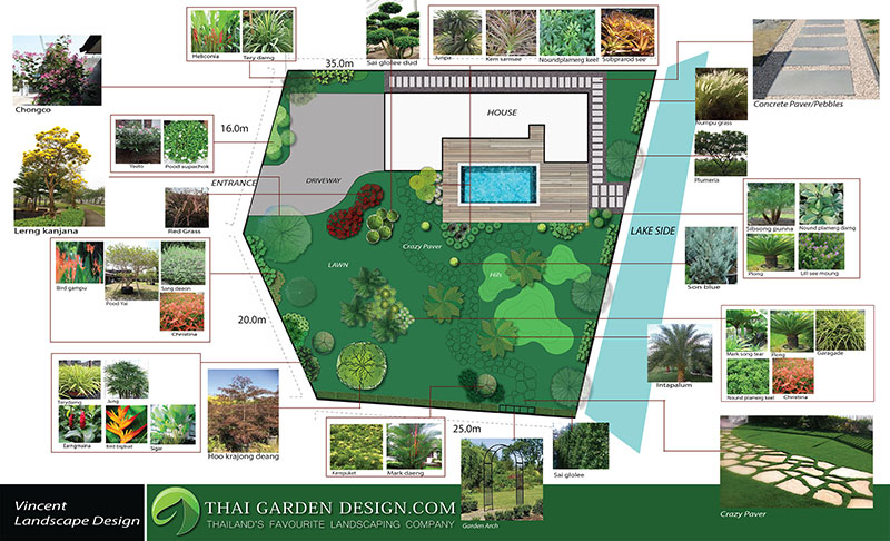 garden design plan thai garden design