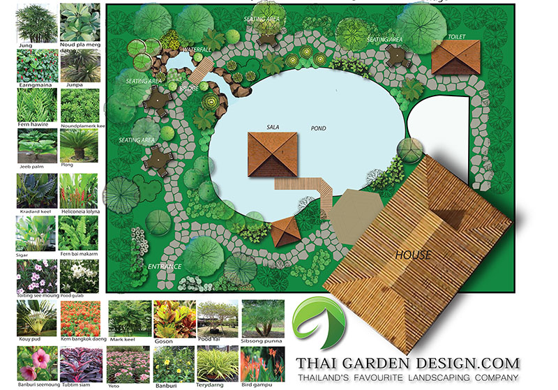 garden design thailand landscape plan thailand