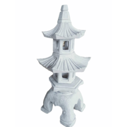 Ornamental Lantern Grey & Two-Tiered