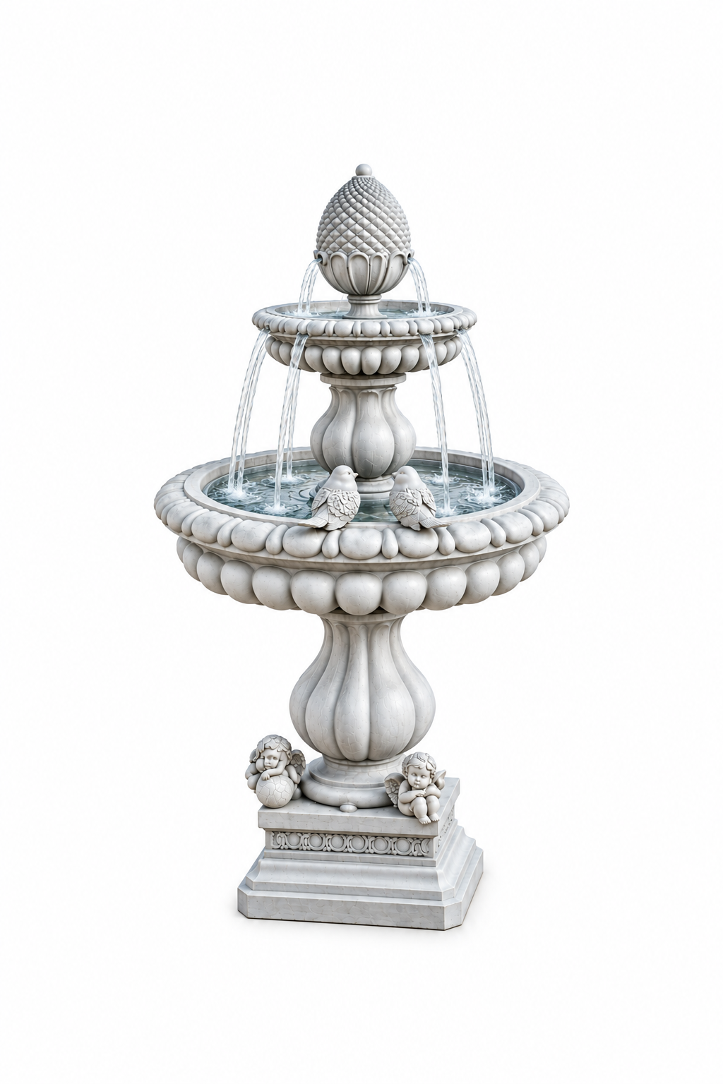 Two-Tier Classical Garden Fountain - Image 2