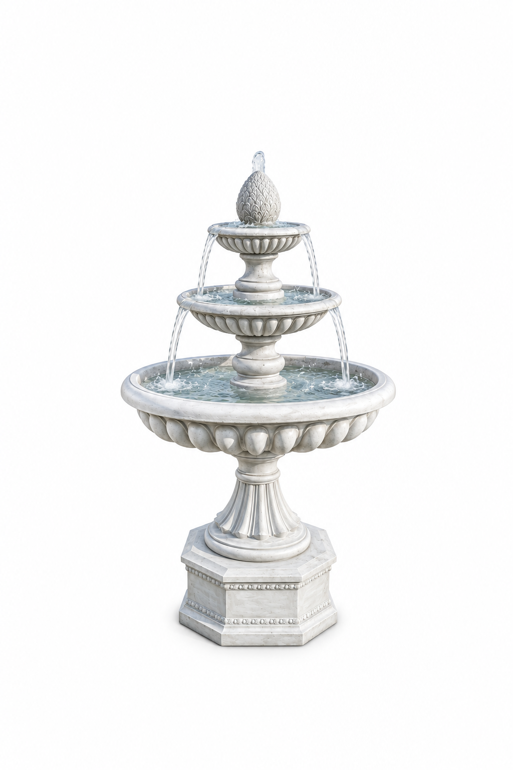 Three-Tier Classical Garden Fountain - Image 2