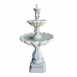 Boy Figure 2 Tiered Fountain