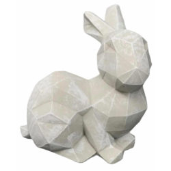 Angular Bunny Statue