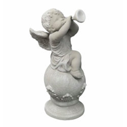 Playing Angel Statue
