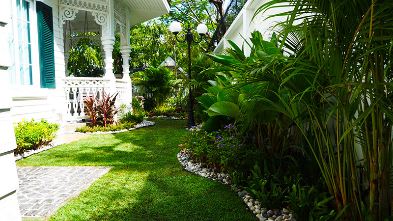 tropical garden ideas sala garden thailand