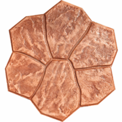 Stamped Paver Stone - Red