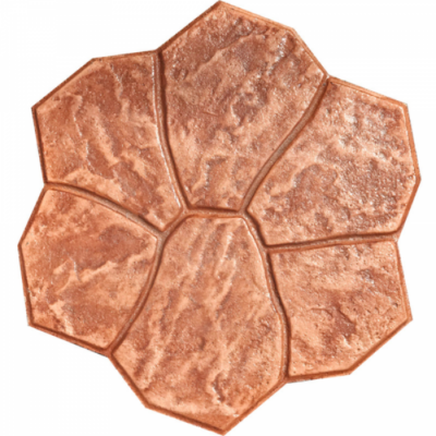 Stamped Paver Stone - Red