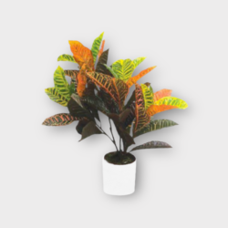 Artificial Croton Plant