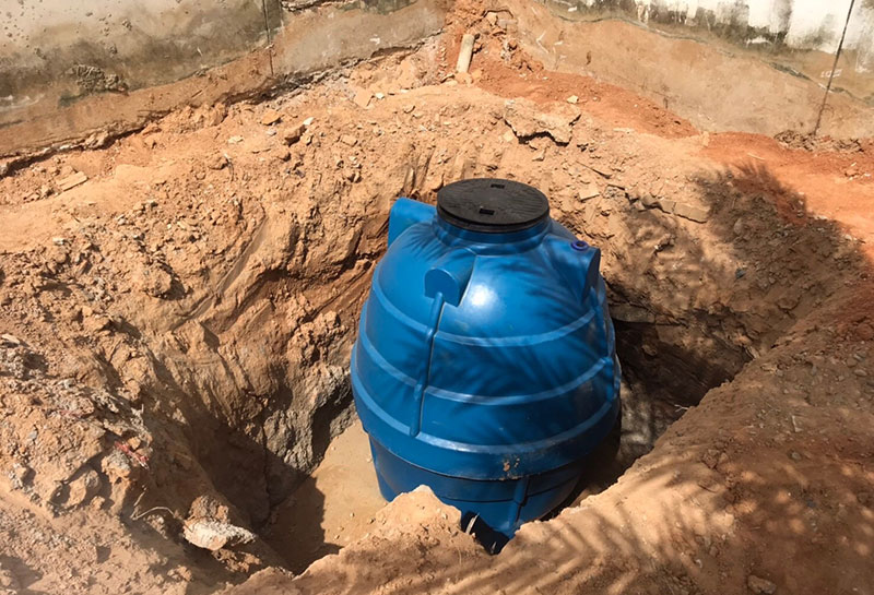 garden design and landscaping pattaya underground water tank thailand