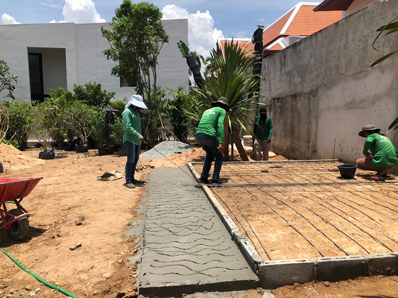 garden design and landscaping pattaya terrace construction garden pattaya