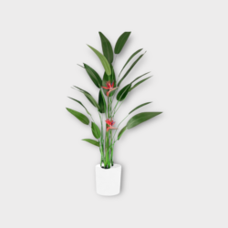 Artificial Bird of Paradise (Red)