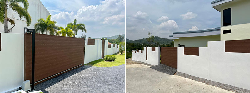 gate and wall design thailand