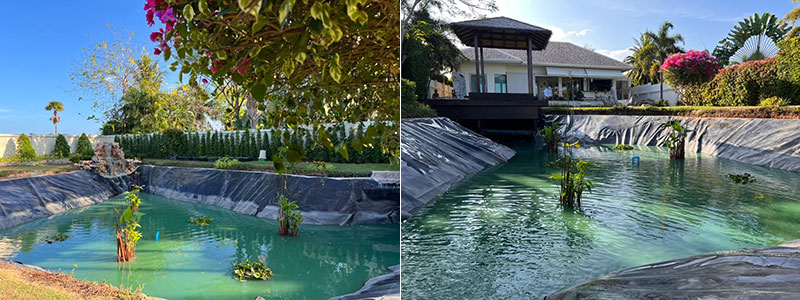 pond liner in thailand