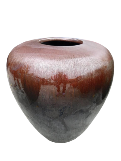 Brown Glazed Waterpot