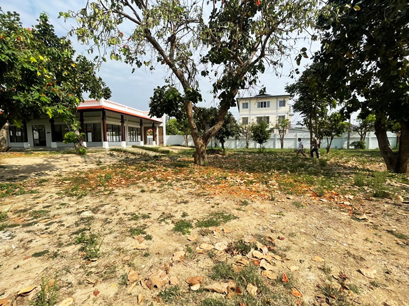 old playing field in chiang mai thailand