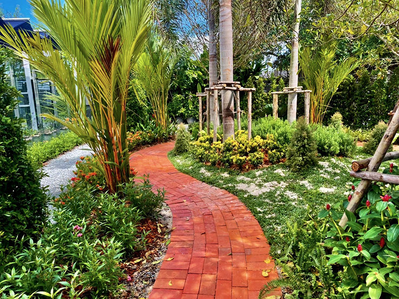 tropical garden designs