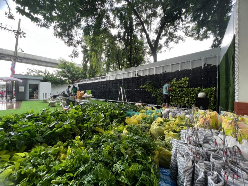 vertical garden green wall bangkok