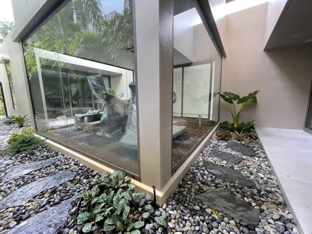 modern rock garden designs