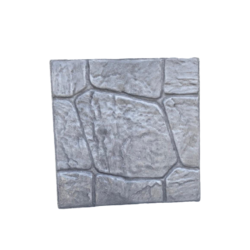 Square Cobble Patterned Paver – GREY