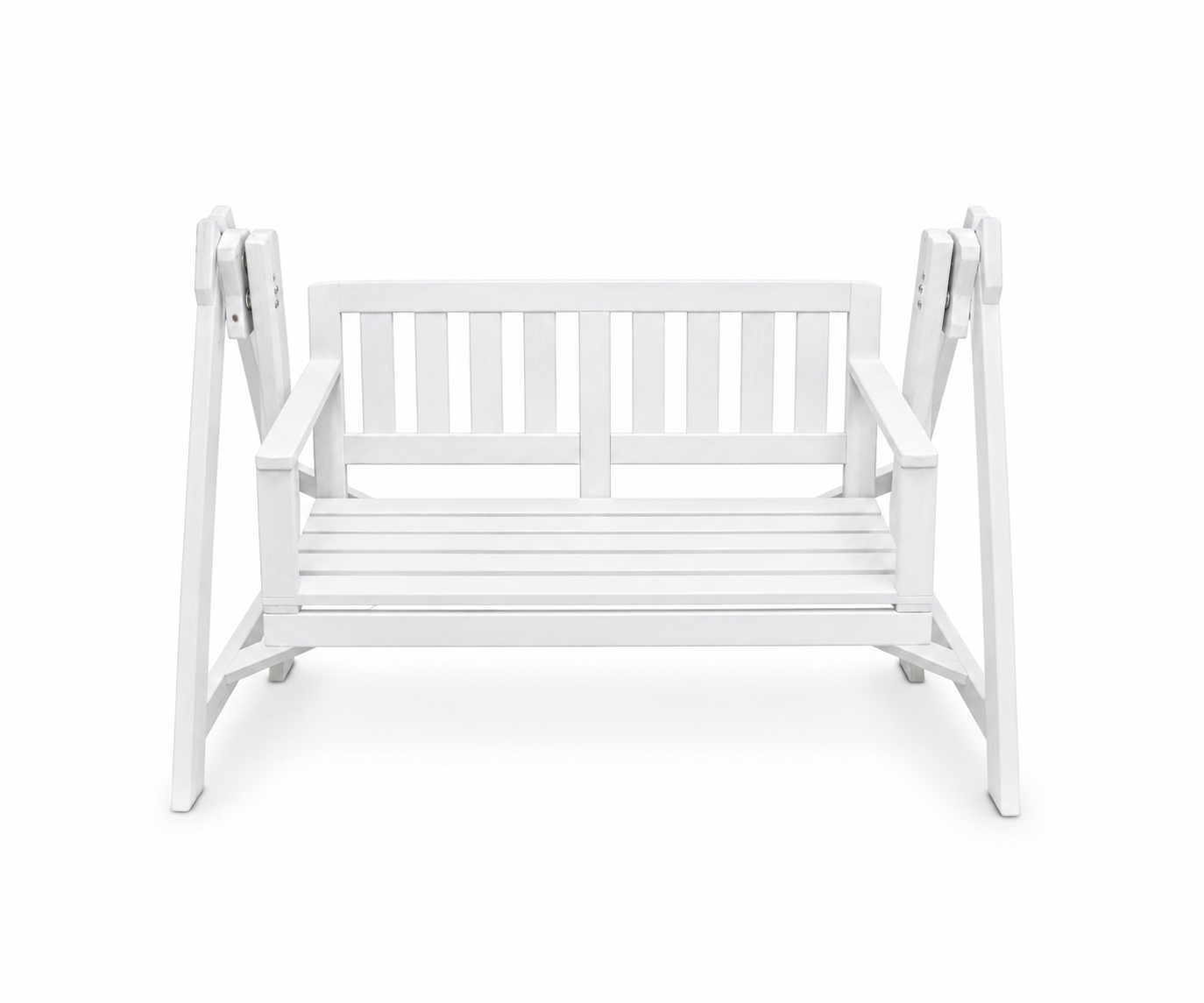 Wooden Classic Swing Seat (in White)