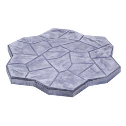 Stamped Paver Stone – Gray