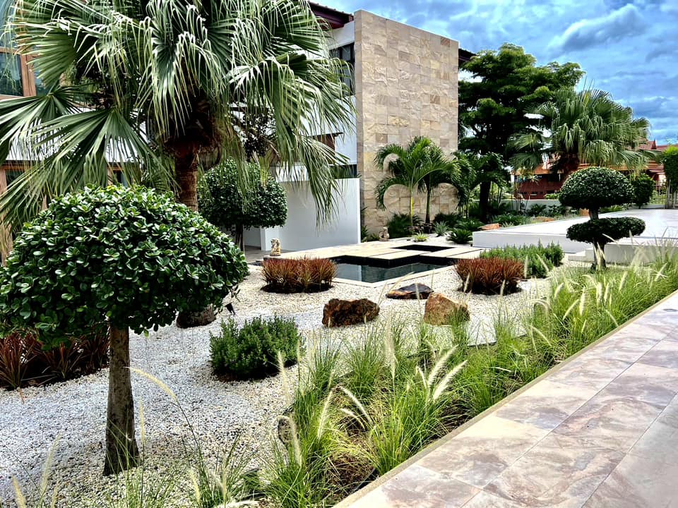 Modern Tropical Garden Designs