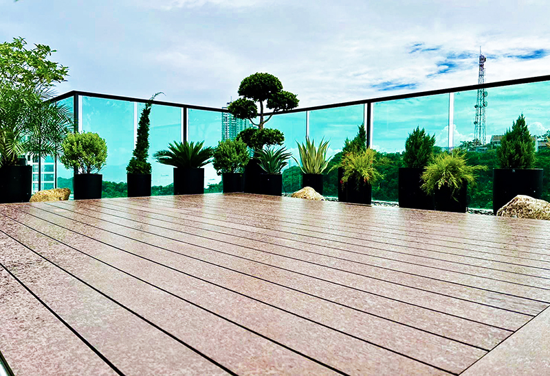 decking for rooftop gardens