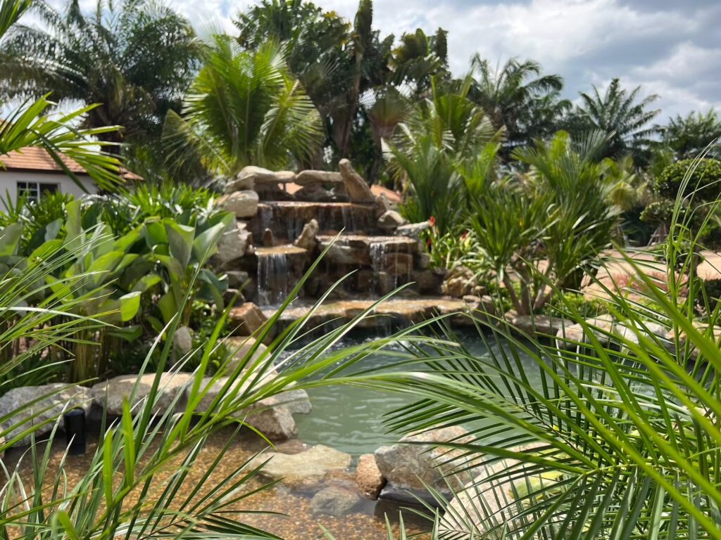 waterfall construction