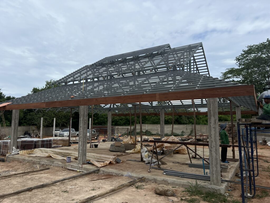 Building a Sala in Thailand