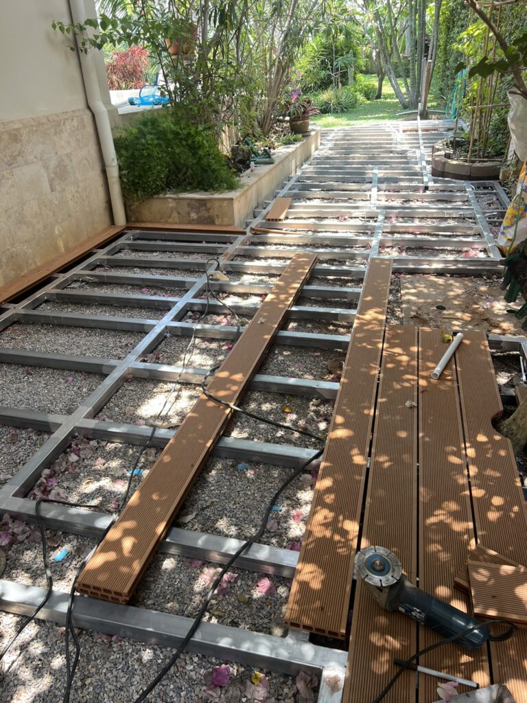 WPC decking