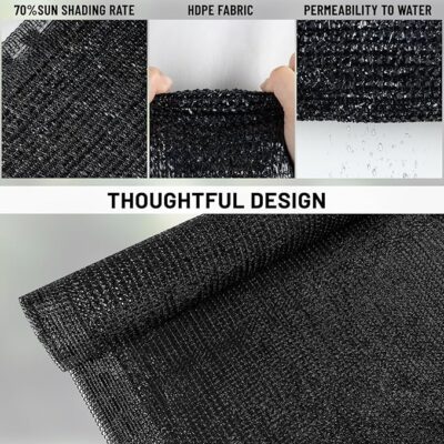 Black Shade Netting - Image 2