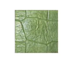 Square Cobble Patterned Paver – Natural Green