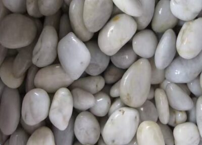 Pearl White Pebble Stone Natural - Image 7